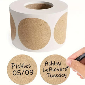 Etiquetas Redondas Personalizadas con Papel de Aluminio Dorado Rosa, Etiquetas de Agradecimiento para Pequeñas Empresas, Sellos para Regalos, Etiquetas de Envío, Decoración de Sobres - Product Image 1