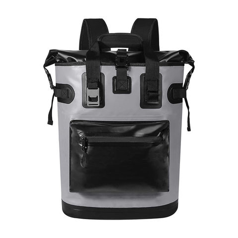 100% Leak-Proof Coolers Insulated Soft Cooler Bag 30 Can TPU Waterproof Insulated Camping Cooler Box for Outdoor