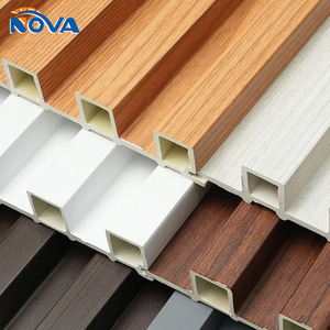 Panel de Pared WPC Duradero, Antirrayaduras, Fácil de Limpiar, Diseño Moderno, Decoración de Paredes Interiores para el <span class=keywords><strong>Hogar</strong></span>, Panel de Madera Compuesta y Plástico - Product Image 5