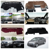 Housses de tableau de bord personnalisées pour conduite à gauche/droite, accessoires de décoration intérieure de voiture, couvre-tableau de bord pour véhicules de différentes marques