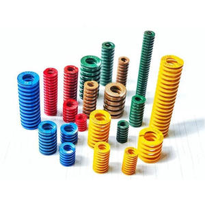 Resorte en espiral de acero de aleación rectangular fuerte en amarillo rojo plano verde azul té marrón comprimido <span class=keywords><strong>por</strong></span> Molde doméstico - Product Image 1
