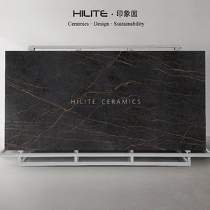 Carreaux de pierre frittée effet marbre mat, style dalle moderne grande taille pour murs et sols - Product Image 1