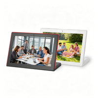 Terminal intelligent de type L avec écran tactile Android A133 de 10,1 pouces, plaque signalétique électronique avec lumière LED optionnelle, OEM ODM, nouveau USB