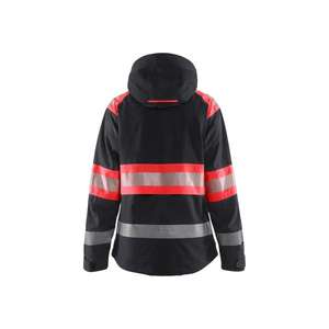BLAKLADER - 443019779955XXXL Chaqueta de concha de alta visibilidad para mujer Negro/Rojo-EAN 7330509855645 ROPA DE TRABAJO DE 2017 - Product Image 2