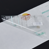 Autocollants personnalisés, étiquettes d'emballage cosmétique, étiquettes cosmétiques privées personnalisées, impression sérigraphique transparente, rouleaux adhésifs transparents pour bouteilles