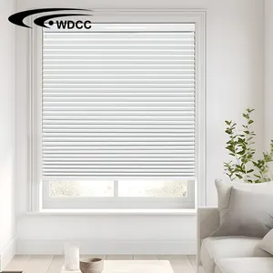 Factory Price Window Pleated Waterproof Honeycomb Blinds Cellular Fabric Blackout Honeycomb Blind