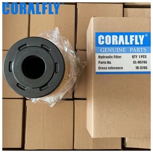 Filtre hydraulique pour moteur diesel d'excavatrice Coralfly CL-H0746 1R-0746 SH56415 HF28900 P551753 - Product Image 3