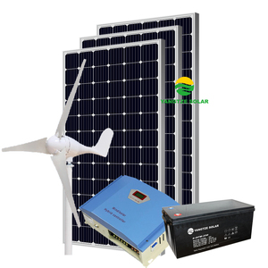 Système hybride solaire éolien de 10 kW, générateur solaire hybride - Product Image 1