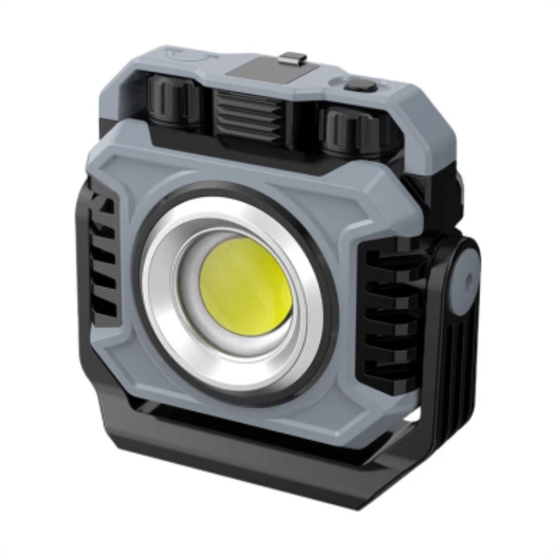 Adjustable Color Temperature Brightness Mini Pocket Rechargeable COB Work Light Magnet for Emergency Repair Warning and Rescue