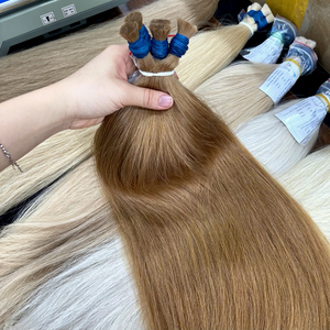 100% Remy Human Hair Bulk Extensions Vietnamese Hair No <b>Tangle</b> No Shedding No Chemical Customized Color - Product Image 1