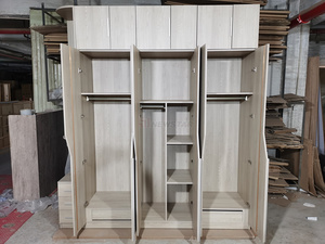 Armarios integrados (muebles <span class=keywords><strong>de</strong></span> <span class=keywords><strong>armario</strong></span>), material ambiental <span class=keywords><strong>de</strong></span> madera, estilo personalizado, diseño moderno - Product Image 4