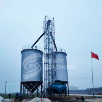 Silo de stockage de malt de 500 tonnes