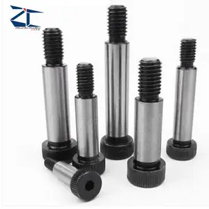 High Quality 304 Stainless Steel Bolts M4 Thread 15mm Length Flat Head Shoulder Screw High Tensile Customizable OEM