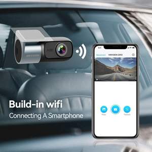 Caméra embarquée HIKVISION 2K avec capteur G, DVR sans fil, vision nocturne, Wi-Fi, enregistreur de conduite automobile, boîte noire, sécurité routière - Product Image 4