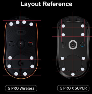 Nouveaux patins de souris adhésifs en PTFE à petits points, version Ice, résistants à l'usure, pour Esports, DIY, pieds de glisse universels - Product Image 6