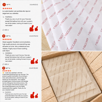 Papier de soie imprimé sur mesure en gros pour l'emballage de vêtements, papier cadeau de luxe avec logo personnalisé
