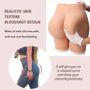 Slip modellante estivo senza cuciture con cuscinetti in silicone per fianchi e glutei, <span class=keywords><strong>push</strong></span>-<span class=keywords><strong>up</strong></span> per aumentare il volume dei glutei, lingerie sexy per il sollevamento dei glutei - Product Image 4