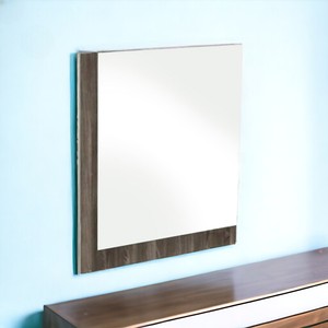 HMS 41 \ "specchio da bagno elegante con cornice in legno ebano - Product Image 2