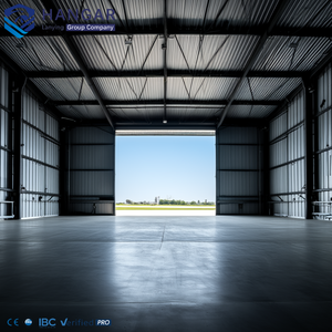 <span class=keywords><strong>Hangar</strong></span> Moderno para Manutenção de Aeronaves, Armazém Pré-fabricado, Estrutura de Aço, Garagem para Aeronaves, Treliças de Aço para Telhado - Product Image 2