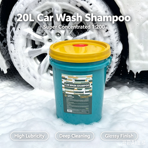 Champú para Lavado de Autos 20L Aroma a Manzana Fórmula Concentrada Dilución 1:200 Alta Lubricidad Antiarañazos Limpieza Profunda Líquido para Lavado de Autos - Product Image 3
