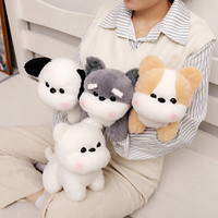 Peluches pour machines à grue, en tissu peluche court super doux, avec coutures renforcées doubles, 7-8 pouces, pour la vente en gros de jouets fantaisie