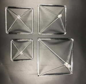 <span class=keywords><strong>Pyramide</strong></span> de <span class=keywords><strong>chakras</strong></span> en cristal de quartz 3 '' - 14'' pour la thérapie par le son - Product Image 4