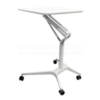 Mobilier de salle de classe de style moderne Table de professeur et d'étudiant convertible avec roues Dernier design Mobilier scolaire vendu dans son ensemble