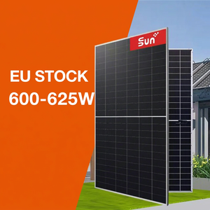 แผงโซลาร์เซลล์ซันพลัส ออปติมัม อิงค์ รุ่น SR4-72NHBD-625M 615W แบบสองหน้า (Bifacial) ชนิด N-Type ผลิตจากซิลิคอนโมโนคริสตัลไลน์ ประสิทธิภาพ 25.3% กระจกสองชั้น - Product Image 1