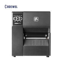 Imprimante d'étiquettes à transfert thermique industrielle Zebra Zt230, largeur d'impression industrielle légère 4