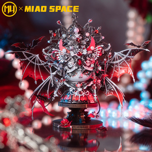 ARTYIMO <span class=keywords><strong>Demon</strong></span> MIAO Vente en gros de jouets de puzzle STEM en vrac, cadeau Kawaii, décoration, kits de modèles métalliques OEM, puzzle 3D, art de collection - Product Image 5