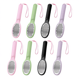 Lime à pieds en acier inoxydable de qualité supérieure pour éliminer les peaux mortes, appareil de polissage des pieds, éliminateur de callosités - Product Image 2