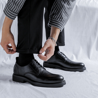 Nouvelle arrivée grande taille couleur Pure richelieu chaussures homme noir formel pour hommes Styles robe