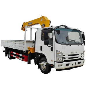 Grúa hidráulica de 5 toneladas montada en camión ISUZU NPR de buena calidad para exportación a <span class=keywords><strong>El</strong></span> Salvador - Product Image 2