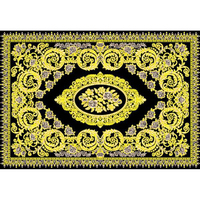 Carrelage en porcelaine 3D Hasin, design tapis, pour intérieur, salon, céramique, marbre, cristal, carreaux émaillés pour sol en Inde