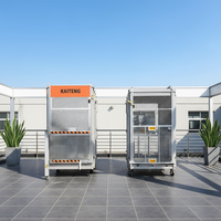 Moteur de monte-charge et d'ascenseur électrique pour chantier, boîte de vitesses, pompe à engrenages - Haute efficacité, capacité de charge 2000 kg, hauteur de levage 150 m