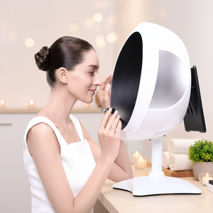 Máquina de Análise Facial Inteligente com Espelho Mágico AI e WiFi, Plugue EU para Análise da Pele do Rosto e Tratamento Anti-Envelhecimento - Product Image 1