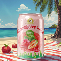 Fabricant OEM de marque privée avec arômes de mangue, de raisin, d'orange, de boissons gazeuses personnalisées en canettes Fournisseur en gros de Chine