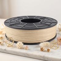 FanXing Garden Green heldere rubberen draad van 610m per rol, bedrukt kraftpapier, voor rolautomatische machines