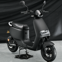 Scooter électrique à deux roues en alliage d'aluminium certifié EEC COC CE avec moteur sans balais 800W, batterie amovible 48V 30AH