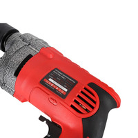 Mini Perceuse à Percussion Électrique Filaire 13 MM 900 W, Vitesse Variable, pour Perçage Mural, Métal et Bois