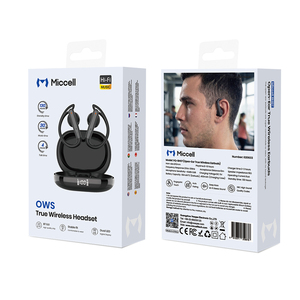 Audífonos Miccell OWS Intrauditivos, Mini Audífonos Inalámbricos 6.0BT para Juegos con Estuche para iPhone, <span class=keywords><strong>Xiaomi</strong></span>, Huawei - Product Image 6