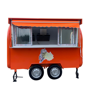 Snack Crepe/Bánh Quế, Xe Đẩy Thức Ăn Di Động Xe Tải Thực Phẩm Cạo Đá Giỏ Hàng, Xe Điện Thực Phẩm Ba Bánh - Product Image 3