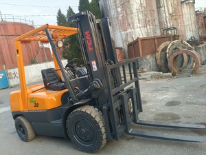 Fornitura TCM Komatsu altri noti marchi stranieri 2-35T carrello elevatore a combustione interna di varie dimensioni tonnellate di carrelli elevatori usati - Product Image 3