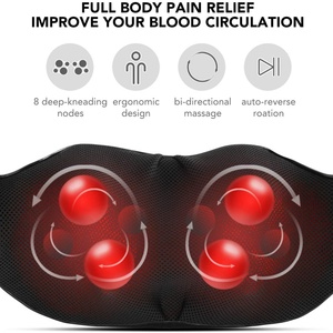U Shape Neck Shoulder Shawl Massager for <b>Back</b> Neck and Shoulder for Pain Relief Deep Tissuneck Massage - Product Image 3