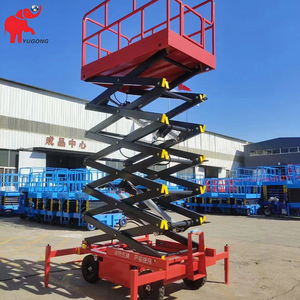CE ISO Mini Aerial Platform 4m 6m 8m 10m 12m 14m Scissor Lift Hydraulic Mobile Scissor Lift Platform - Product Image 6