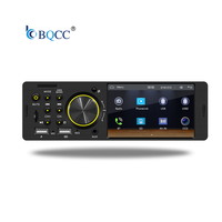 Autoradio BQCC 1 Din avec écran tactile de 4,1 pouces, caméra de recul, lecteur MP5, AUX, USB, chargeur, carte TF, radio FM, lecteur multimédia pour voiture