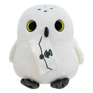 Peluche di Hedwig la Gufo Bianca con Busta, Morbidissimo Pupazzo Imbottito, Vendita all'Ingrosso e al Dettaglio, Regalo per Collezionisti e Appassionati di Cinema, Decorazione - Product Image 1