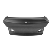 Tapa de Maletero de Fibra de Carbono Real para Infiniti G37 Sedán de 4 Puertas, Modelo de Actualización Automática, Tapa de Maletero Trasera, Kit de Carrocería G37