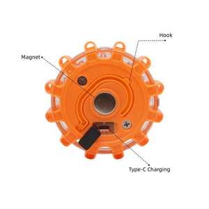 Luz de Advertencia de Tráfico Magnética <span class=keywords><strong>LED</strong></span>, Giratoria y Intermitente, <span class=keywords><strong>Baliza</strong></span> de Emergencia para Camiones y Vehículos - Product Image 6