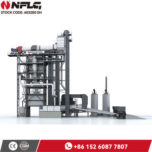 Usine de mélange de tambour d'asphalte à contre-flux de technologie avancée PLC nouvel équipement de l'industrie de la construction Production cohérente efficace - Product Image 2